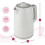 Hamilton Beach Hamilton Beach, Miami Electric Kettle, 1.7L, Sand, HB3023S 4
