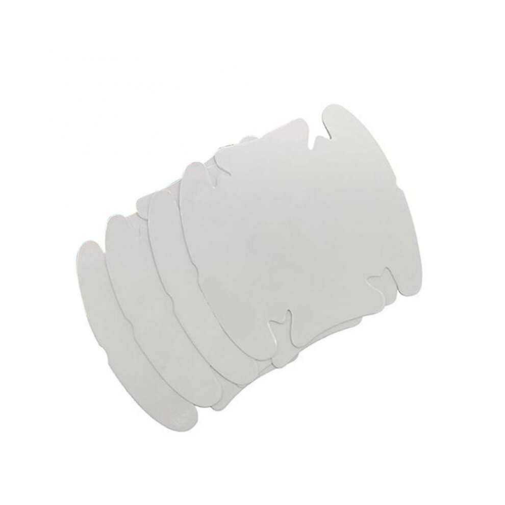 4 Pcs Car Door Handle Invisible Transparent Anti-scratch Protection Protector Sticker