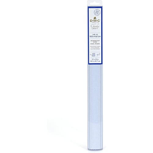 DMC Iriscent aida 14ct bl