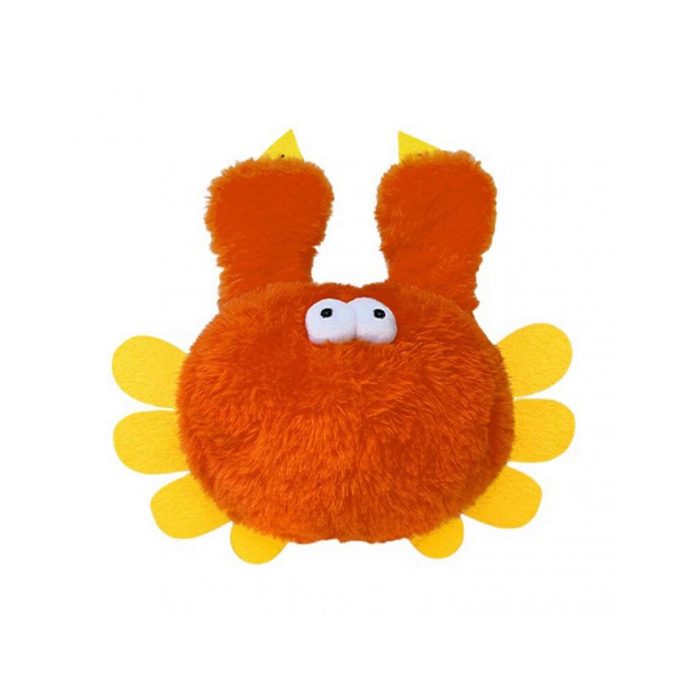 (Orange) Interactive Flying Bird Cat Toys for Indoor Cats, Rechargeable Wings Flapping Catnip Toy, Automatic Flapping Simulated Chirping Sparrow Cat Toy