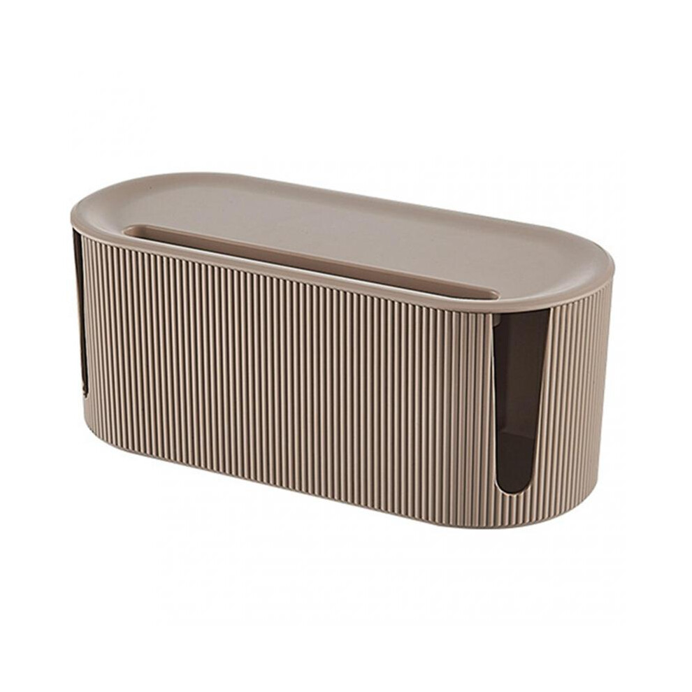 Cable Management Organizer Box with Lid Cord Organizer Box to Hide & Conceal Power Strips Cords Hider for Desk TV
