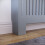 Vida Designs (Medium) Chelsea Radiator Heater Cover Slatted Dark Grey 5