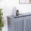 Vida Designs (Adjustable) Chelsea Radiator Heater Cover Slatted Dark Grey 5