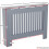 Vida Designs (Medium) Chelsea Radiator Heater Cover Slatted Dark Grey 7