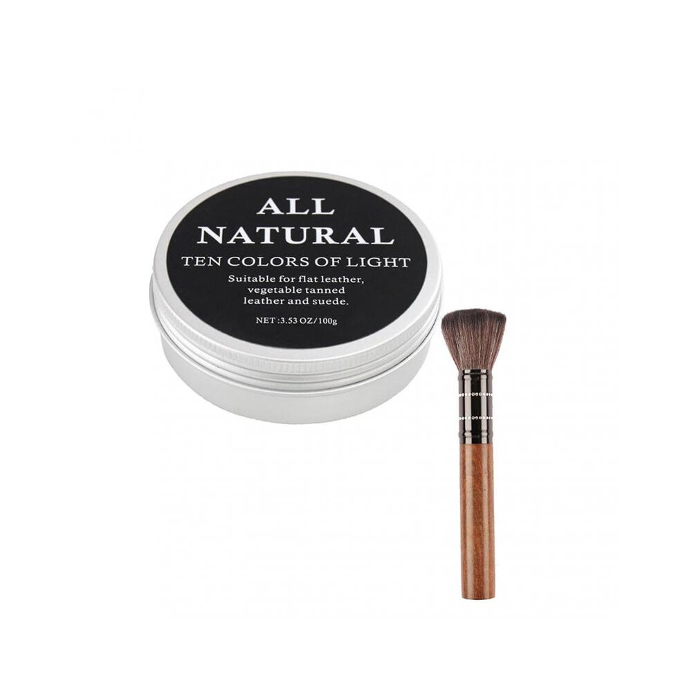 (Paste 1) Leather Furniture Salve Long Handle Brush Set Dust-proof Leather Surfaces Protection Cream for Bonded Leather