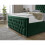 Snugg Furniture (King 5Ft, Emerald) Valencia Plush Velvet Upholstered Bed 4