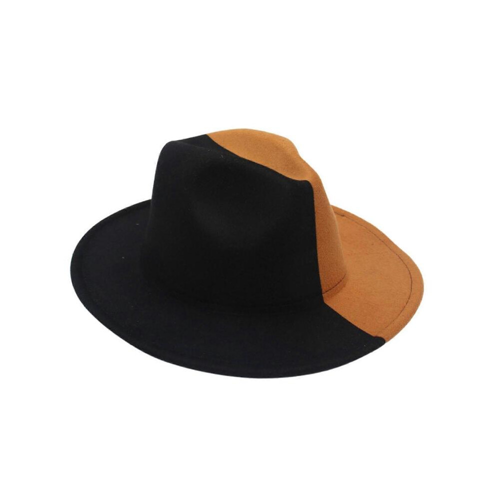 (Black Khaki) Cowgirl Cowboy Hats Jazz Hat for Women Christmas Cowboy Hat Church Hat Model Show Cowboy Hat Felt Hat Adult Men Hat  black Rose Red