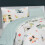 (Single) Luxury Soft Reversible Camping Retreat Complete Bedding Set 6