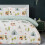 (Single) Luxury Soft Reversible Camping Retreat Complete Bedding Set 8