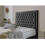 Snugg Furniture (Single 3Ft, Steel) Valencia Plush Velvet Upholstered Bed 3