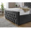 Snugg Furniture (Single 3Ft, Steel) Valencia Plush Velvet Upholstered Bed 4