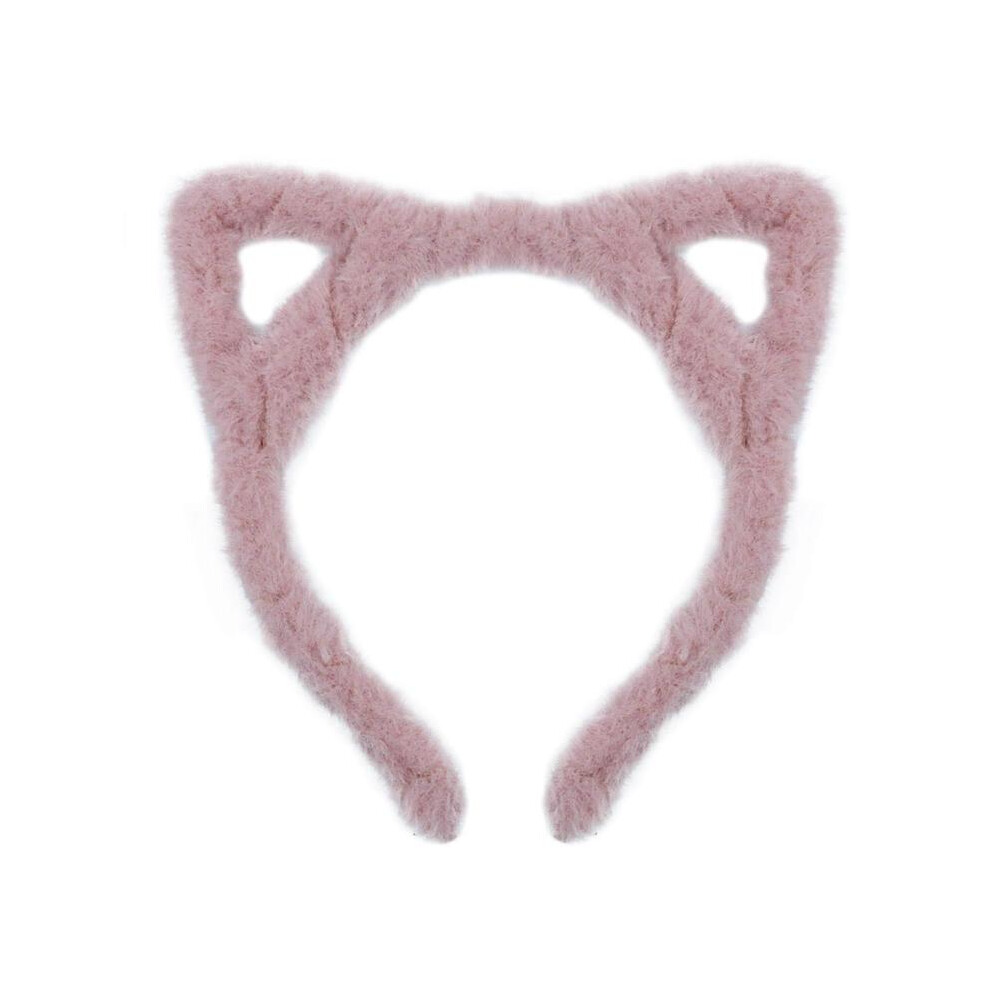 (Watermelon Red) Furry Animal Ear Hairband 3-D Cats Ear Headband for Girls Women Party Props Anime Headwear Decorative Children Headdress  Watermelon Red