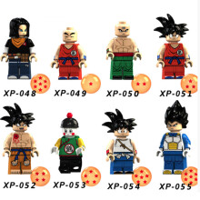 (8PCS Anime Dragon Ball - H) 34PCS Anime Dragon Ball Collect Children's Toys MiniFigures Fit Lego