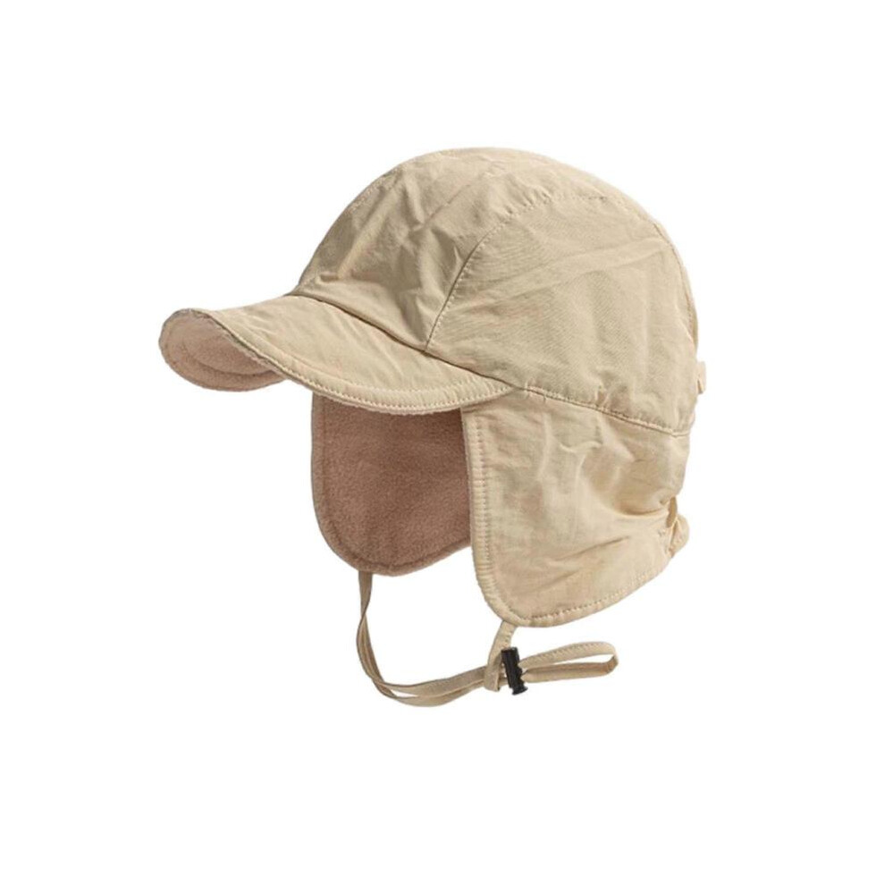 Sophisticated Unisex Hats Minimalists Hat Artistic Youth Hat Running Hat for Skiing And Hunting  Beige white