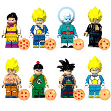 (8PCS Anime Dragon Ball - J) 34PCS Anime Dragon Ball Collect Children's Toys MiniFigures Fit Lego