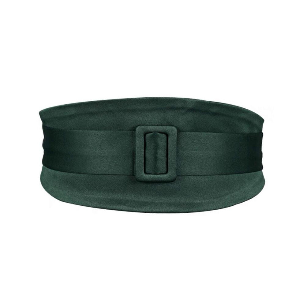 (Green) Casual Wide Waist Belt Women Adjustable Corset Waspie Belt Coat Waist Cincher Chinese Traditional Costume Sweater Belts  Burgundy