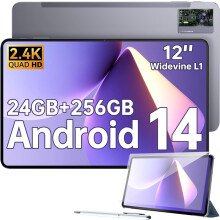 (Grey) OUKITEL OT5S 14 Android Tablet 12GB 256GB