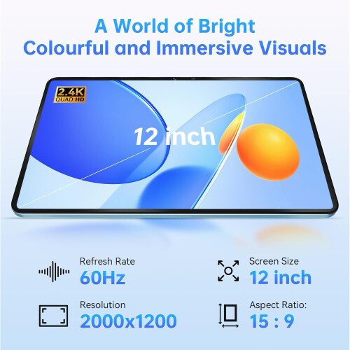 OUKITEL (Blue) OUKITEL OT5S 14 Android Tablet 12GB 256GB 1