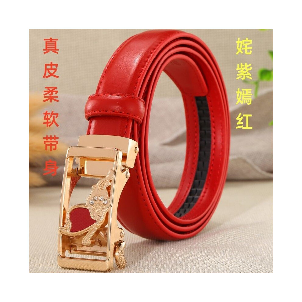(StyleMM)Ceinture femme blanche intemporelle large 24 cm sans effort élégante et parfaite pour regarder n'importe quel