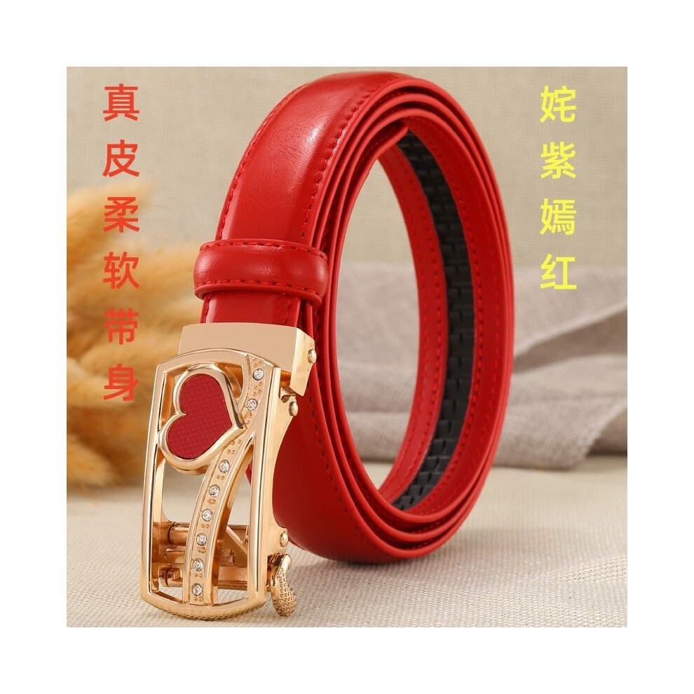 (StyleQ)Ceinture femme blanche intemporelle large 24 cm sans effort élégante et parfaite pour regarder n'importe quel