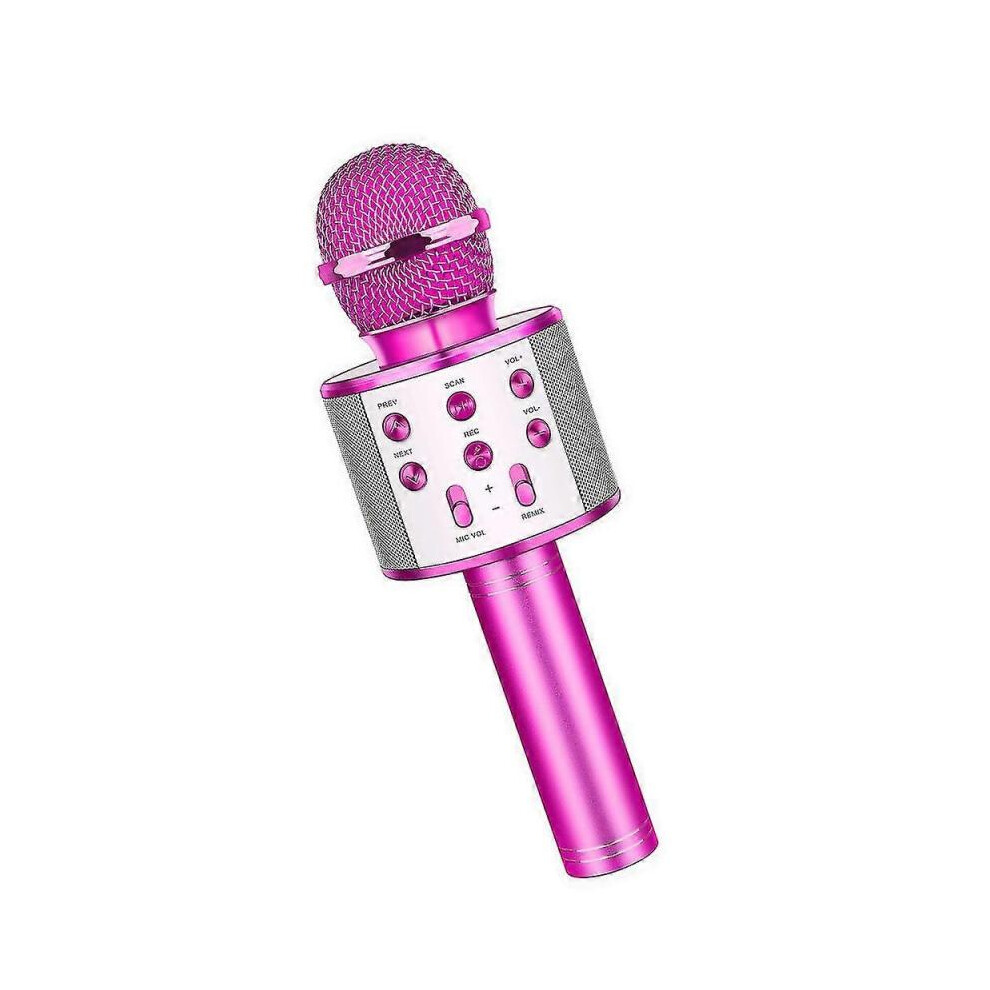 Bluetooth Karaoke Microphone,multi-function Handheld Wireless Machine