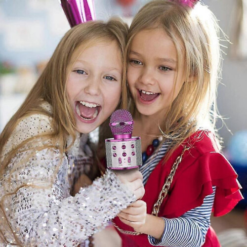 Bluetooth Karaoke Microphone,multi-function Handheld Wireless Machine 2