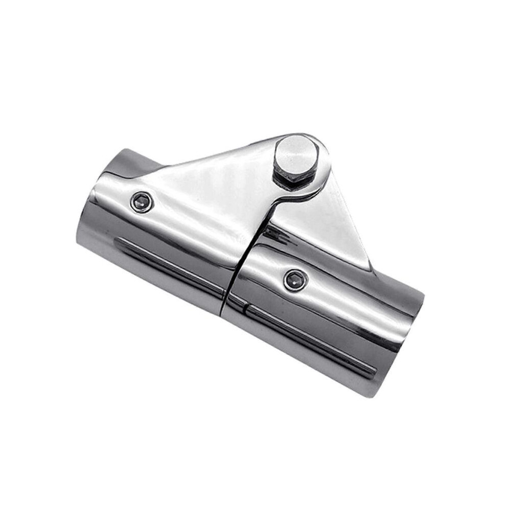 (25mm) Superior Marine Grade High Strength 316 Stainless Rotating Joint Coupling Boat Tube Connector for Yacht Canopy Support  25mm