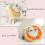 Adjustable Cat Cone Collar Soft Cute Cat Recovery Collar Kitten Post Surgery Cat Cone, Small 5