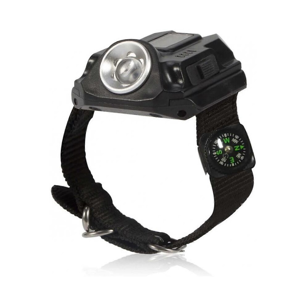 actical LED Flashlight, Waterproof Rechargeable Super Bright LED Wrist Watch Lamp Torch