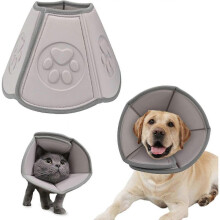 Soft dog cone collar, pet rehabilitation cone for dogs and cats, postoperative protection collar