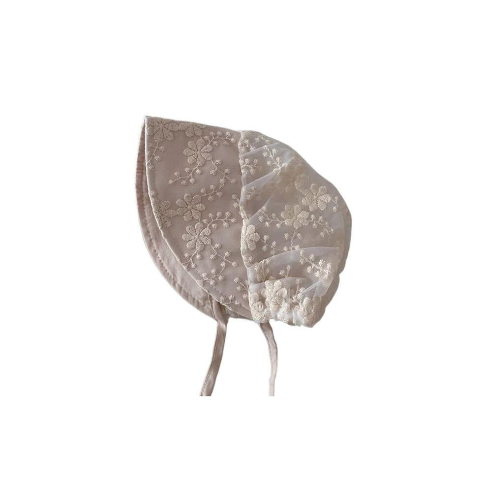(8) Breathable Wide Brims Bonnet Hot Day Sun Hat Beach Getaways Lace Bonnet for Infant Newborn Outdoor Photography Hat