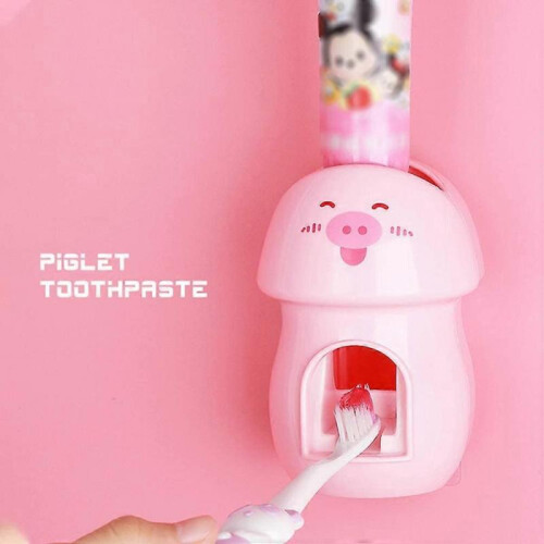 Automatic Toothpaste Dispenser Squeezer Wall Mounted Self Adhesive Kids Hands Free Toothpaste Squeezer 1