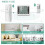 Refrigerator Thermometer, Wireless Digital Freezer Thermometer, Wireless Indoor Outdoor 4