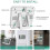 Refrigerator Thermometer, Wireless Digital Freezer Thermometer, Wireless Indoor Outdoor 3