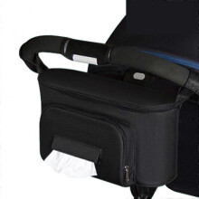 Stroller Bag Storage Bag Solid Color Mother's Carriage Stroller