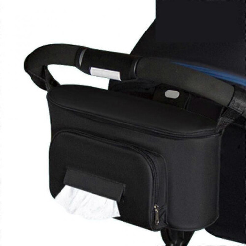 Stroller Bag Storage Bag Solid Color Mother's Carriage Stroller