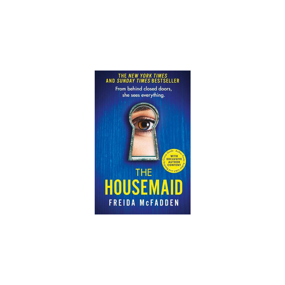 The Housemaid by Freida McFadden Hardcover Book