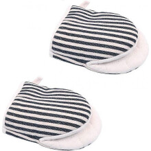Mini Oven Mitts Microwave Mitts Pot Holder Extreme Heat Resistant Cotton Linen Gloves