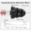 Reusable Silicone Earbuds, Waterproof Noise Cancelling Earbuds (Black) 3