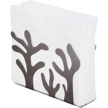 Napkin Holder Serviette Holder Stainless Steel Napkin Dispenser Plants Shape Tissue Rack