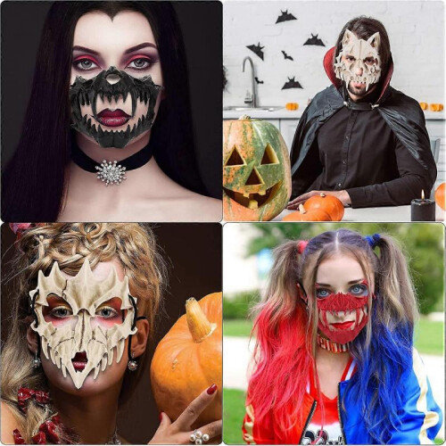 Japanese Halloween Mask, Werewolf Cosplay Mask 2