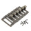 6x Handle File Name Card Cabinet Label Holder Antique Brass Drawer Pull Frame 5