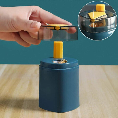 Automatic Toothpick Holder Toothpick Dispenser Case 4PCS Automatic Pop-Up Toothpick Box Toothpick Dispenser 1