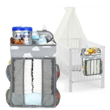 Hanging Diaper Storage Box, Baby Diaper Box Storage Box, Hanging in Crib, Car