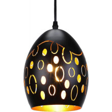 Industrial Pendant Light Retro Ceiling Lighting E27 Vintage Pendant Lamp Black Metal Ceiling Light Indoor Decoration [Energy Class A++](Style 1)