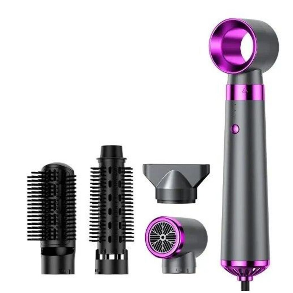 (purple, European regulations) Air Comb, Multi-purpose  Air Comb With Five Functions, A Variety Of Convenient Functions Make Everyone More Like