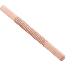 Classic Wooden Rolling Pin Traditional Craft Made Wood Wire Rolling Pin for Pizza Making Wire Shaped Cookie Dumpling