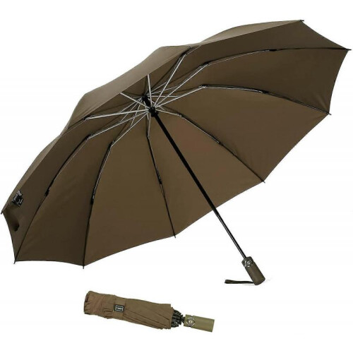 Umbrella Windproof Travel Umbrella Compact Folding Reverse Umbrella