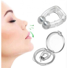 3 pcsAnti Snoring Devices,Magnetic Anti Snore Nose Clip,Silicone Anti Snoring Nose Clip,Ease Breathing, Comfortable Sleeping Aid for Men and Women