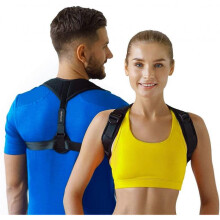 Posture Corrector for Men and Women - Back Brace for Posture Support, Shoulder Straps for Back, Neck & Shoulder Pain Relief, Back Straightener for Hun